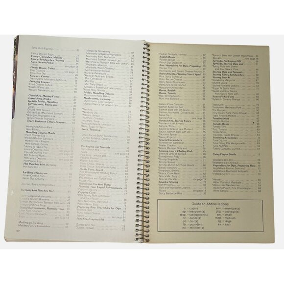 Current All-Occasion Appetizers Spiral Cookbook By Miriam B. Loo Vintage Editio - Picture 6 of 6